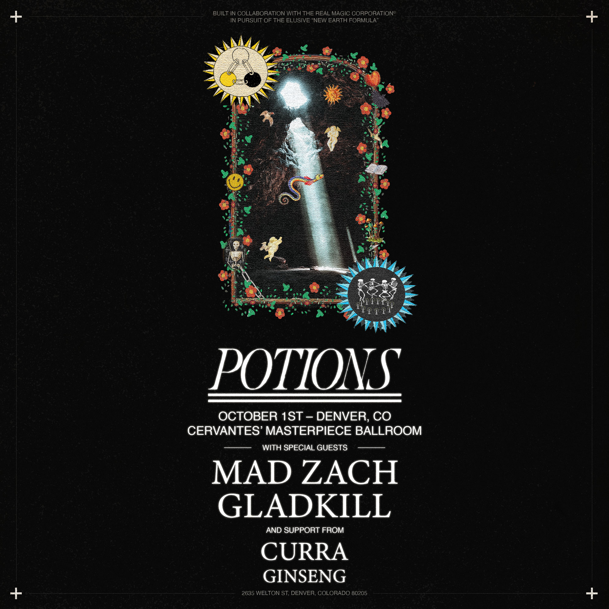 Potions Live Show Announce