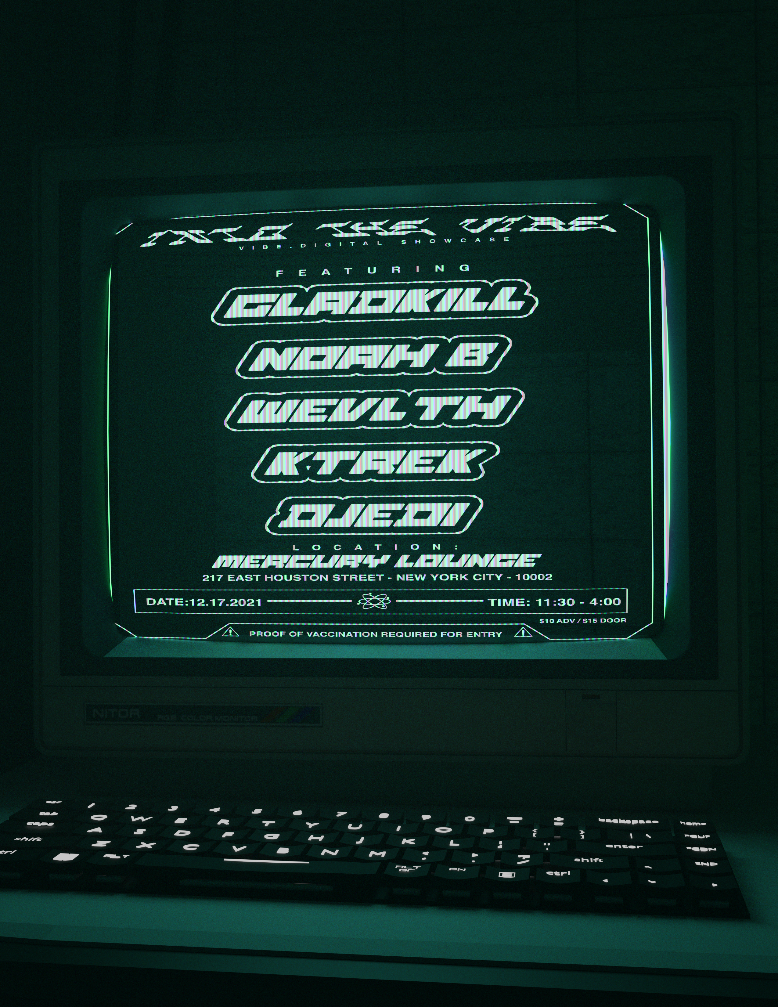 Gladkill Live - NYC, December 17 2021
